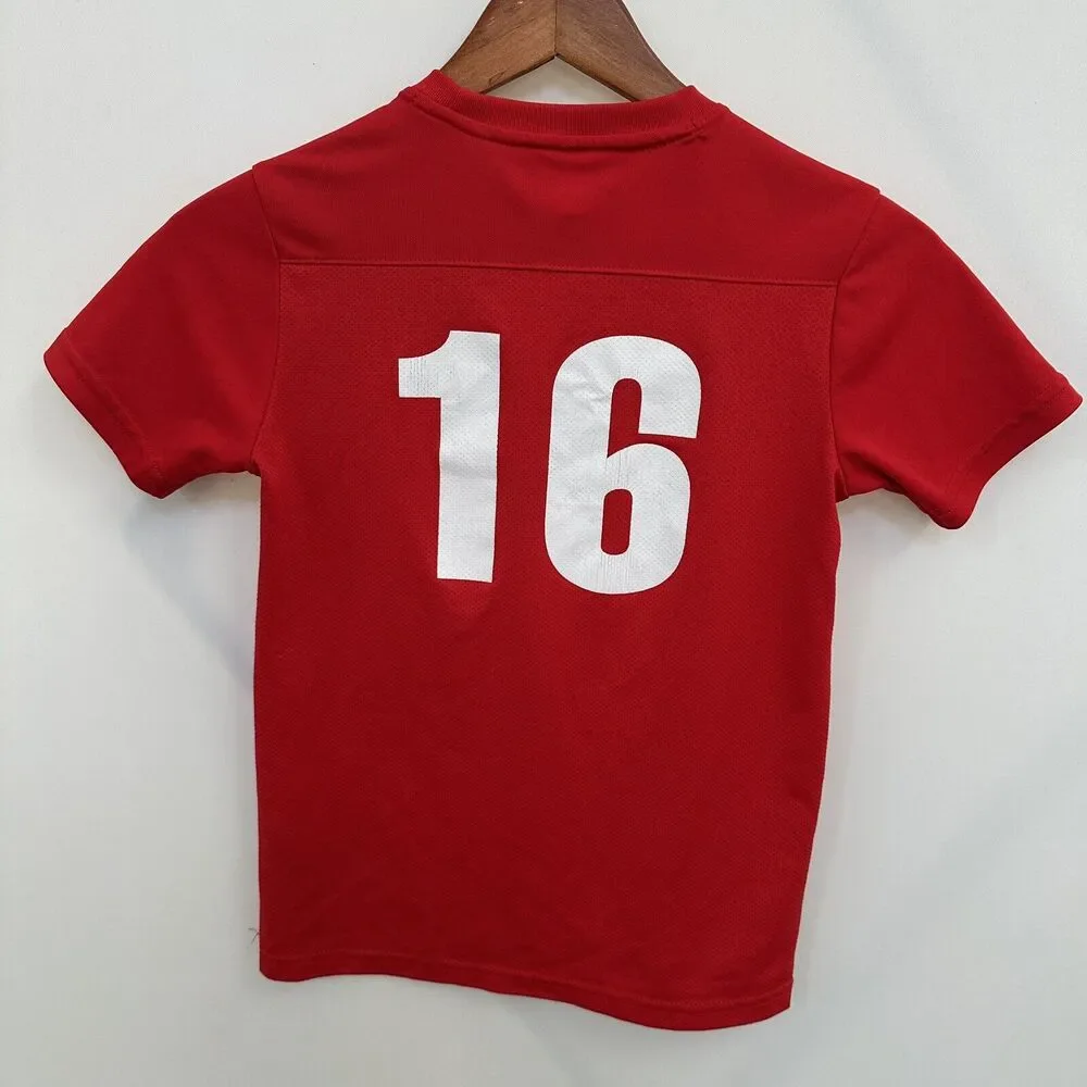 James Norris Liverpool Soccer Football Nike Training Shirt Youth Size Medium Red